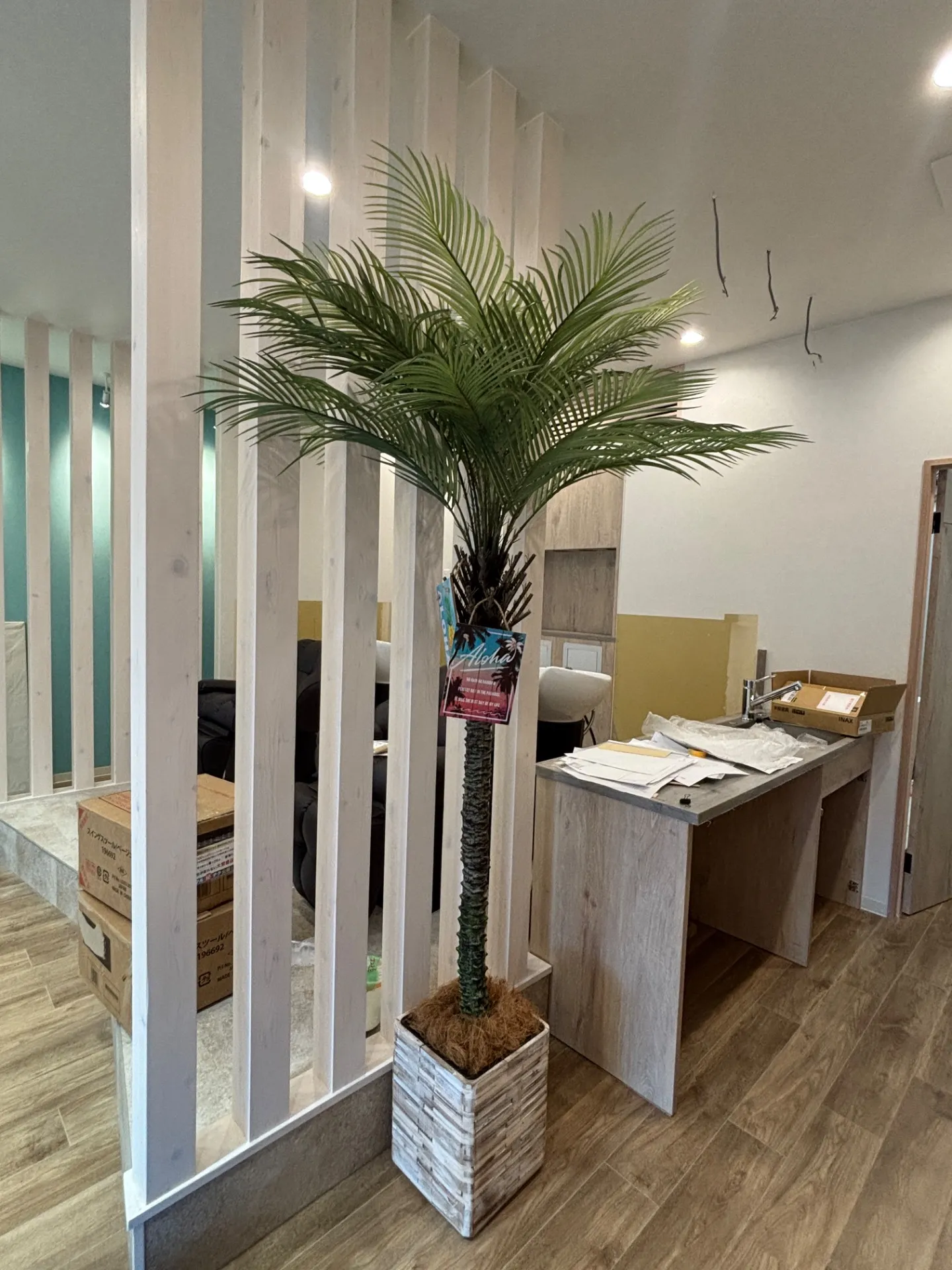 ハワイアン🌺のサロンwithヤシの木🌴